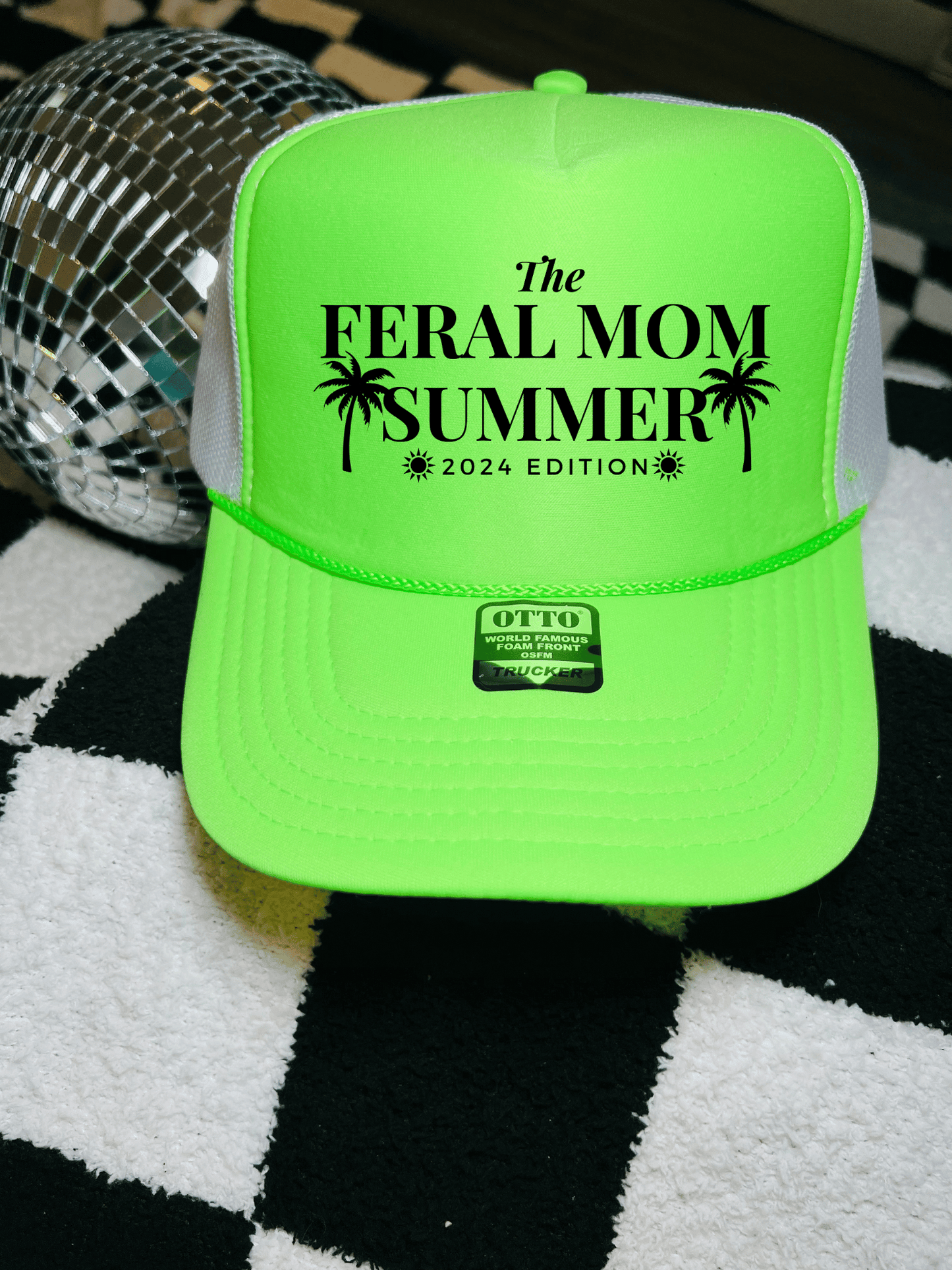 Feral Moms Summer Trucker Hat- 4 colors