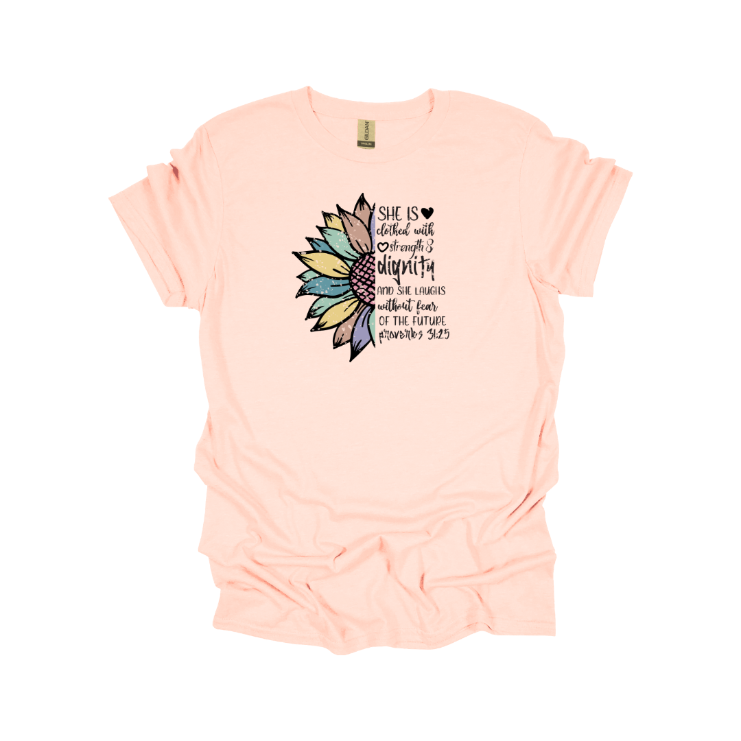 Proverbs 31:25 Graphic Tee