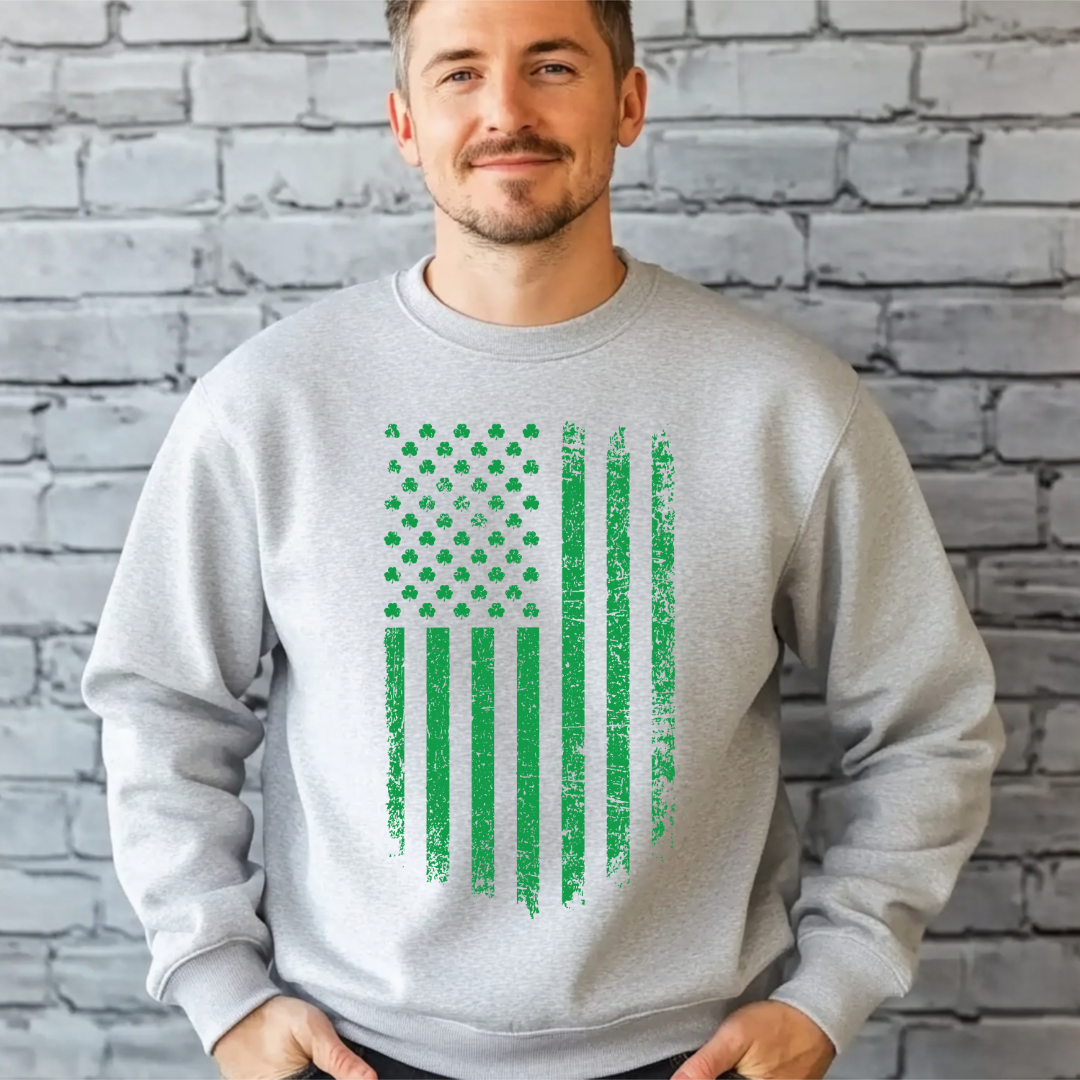 St Patrick's Day Flag Graphic Crew