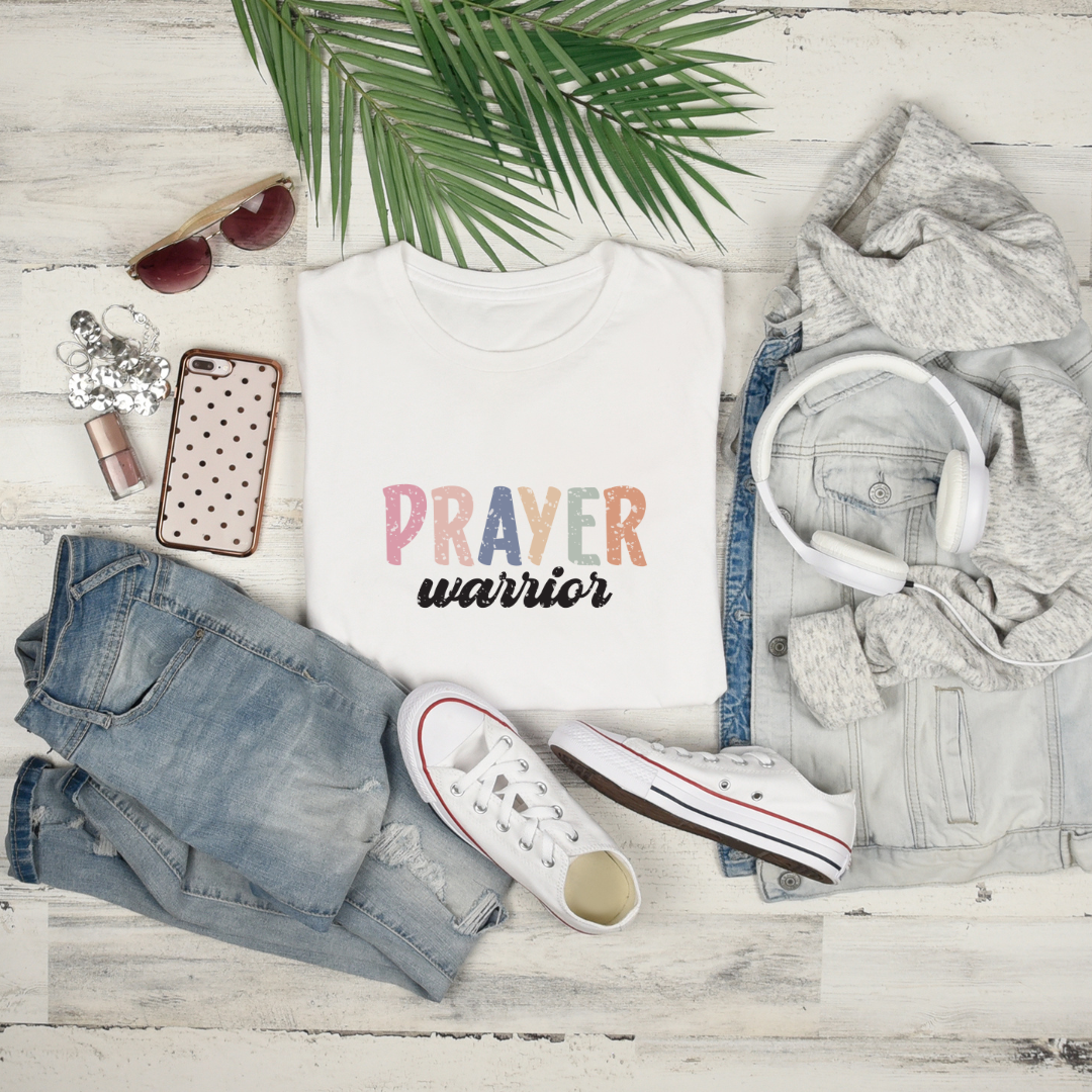 Prayer Warrior Vintage Graphic Tee