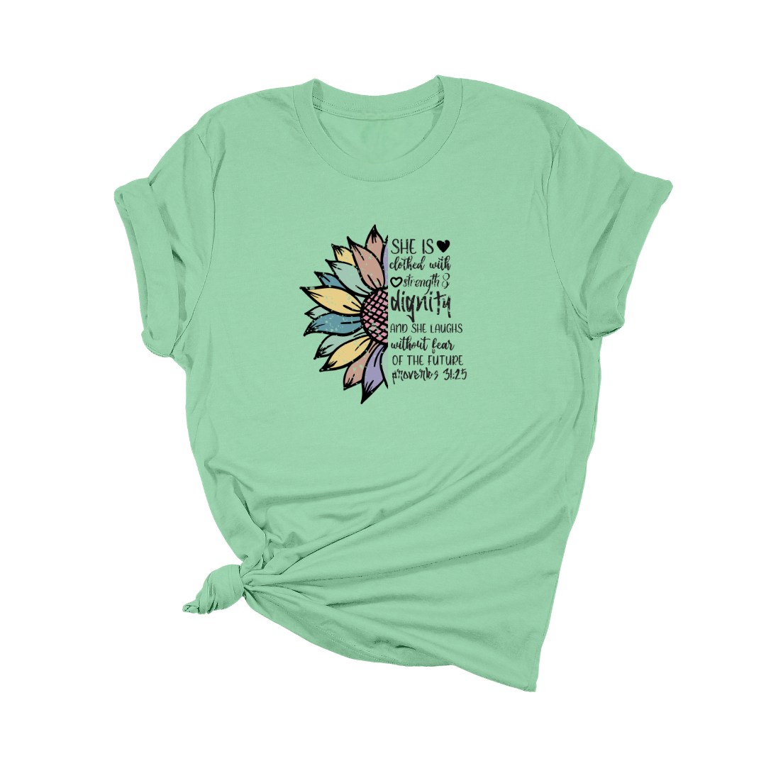 Proverbs 31:25 Graphic Tee