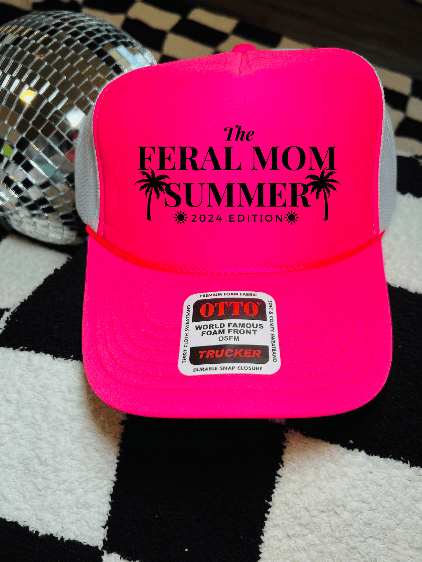 Feral Moms Summer Trucker Hat- 4 colors