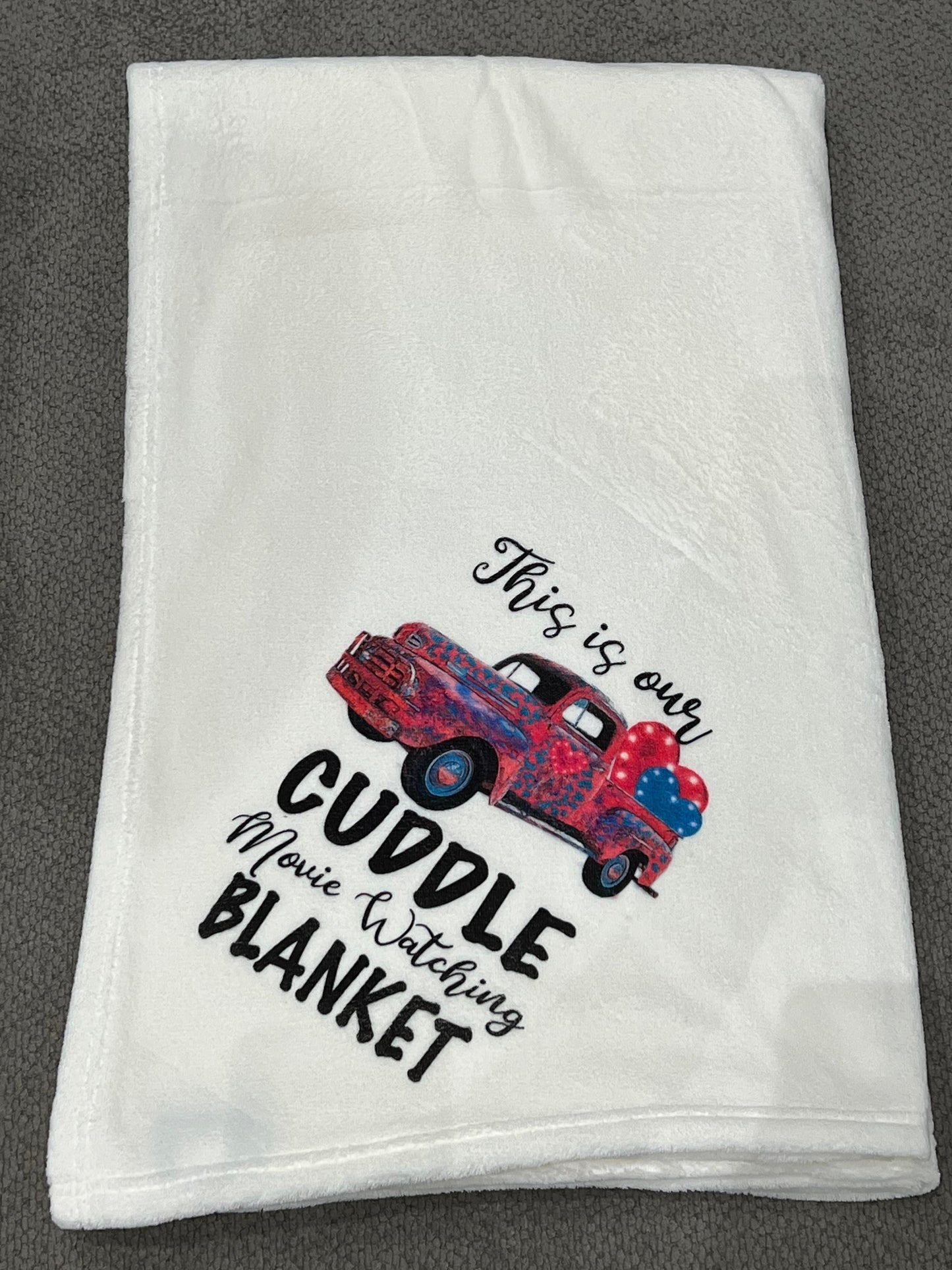 This is my Cuddle Movie watching Blanket