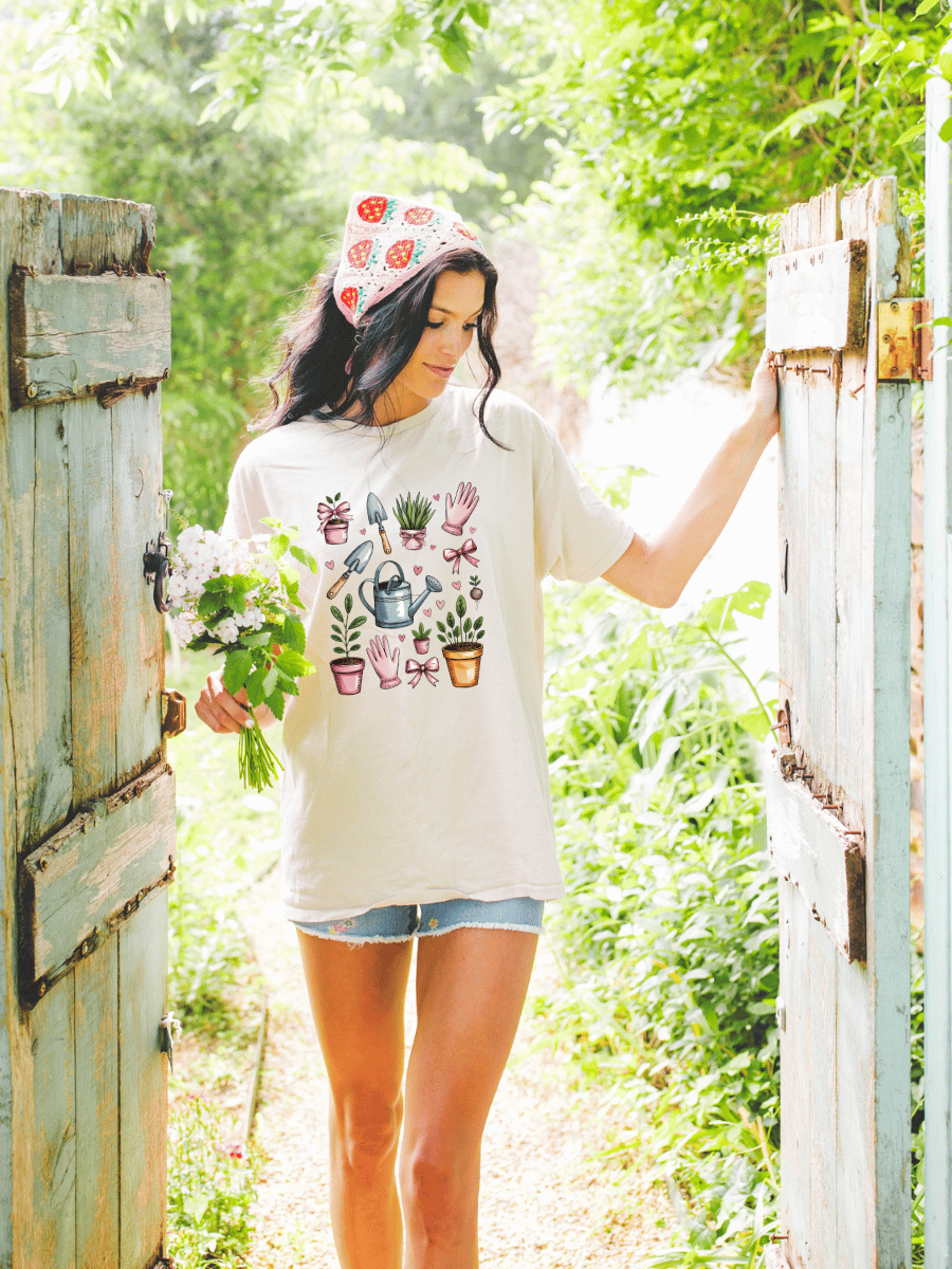 Coquette Gardening Graphic Tee