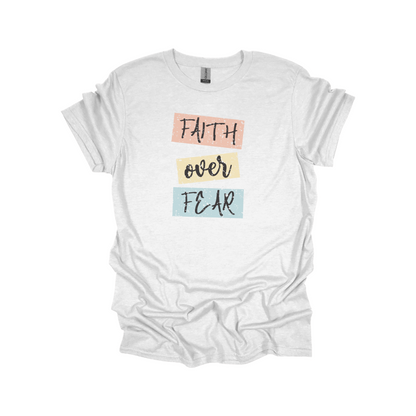 Faith Over Fear Vintage Graphic Tee