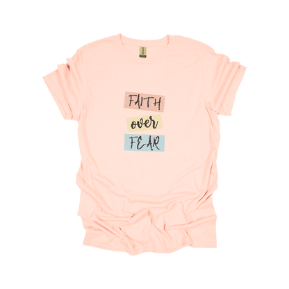Faith Over Fear Vintage Graphic Tee