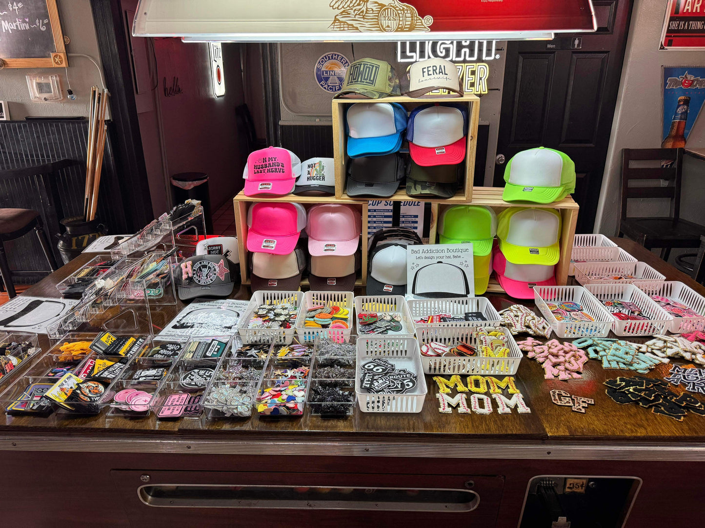 Live Exclusive Build your Own trucker hat