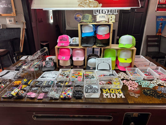 Live Exclusive Build your Own trucker hat