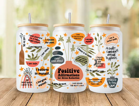 Positive Affirmations-frosted