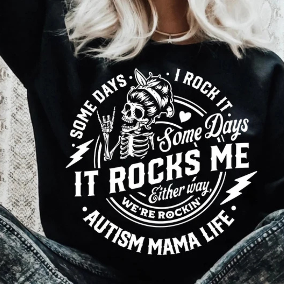 Rock autism mom life