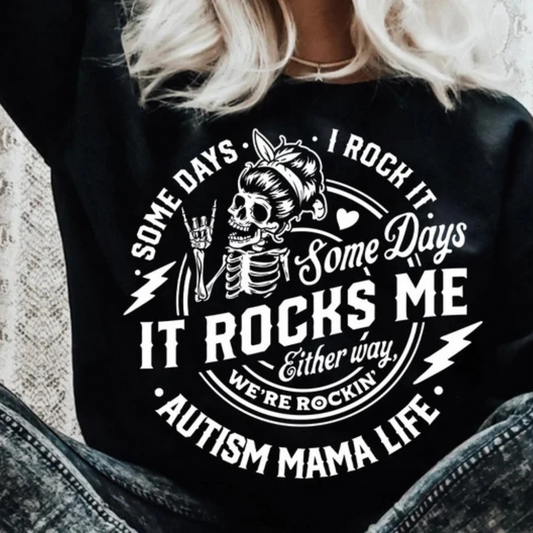 Rock autism mom life