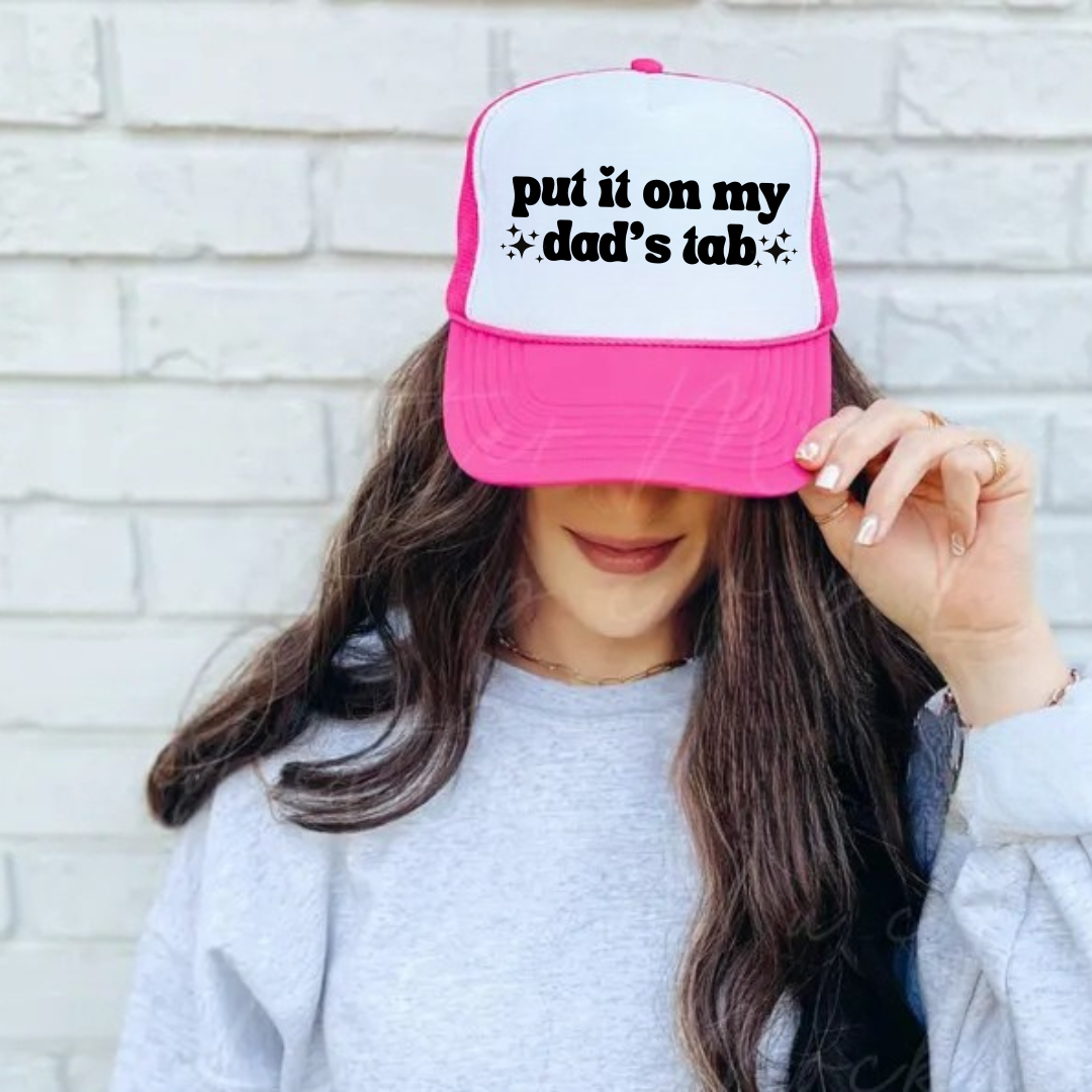 Put it on the tab
