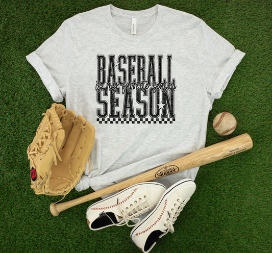 Baseball Season Graphic Tee