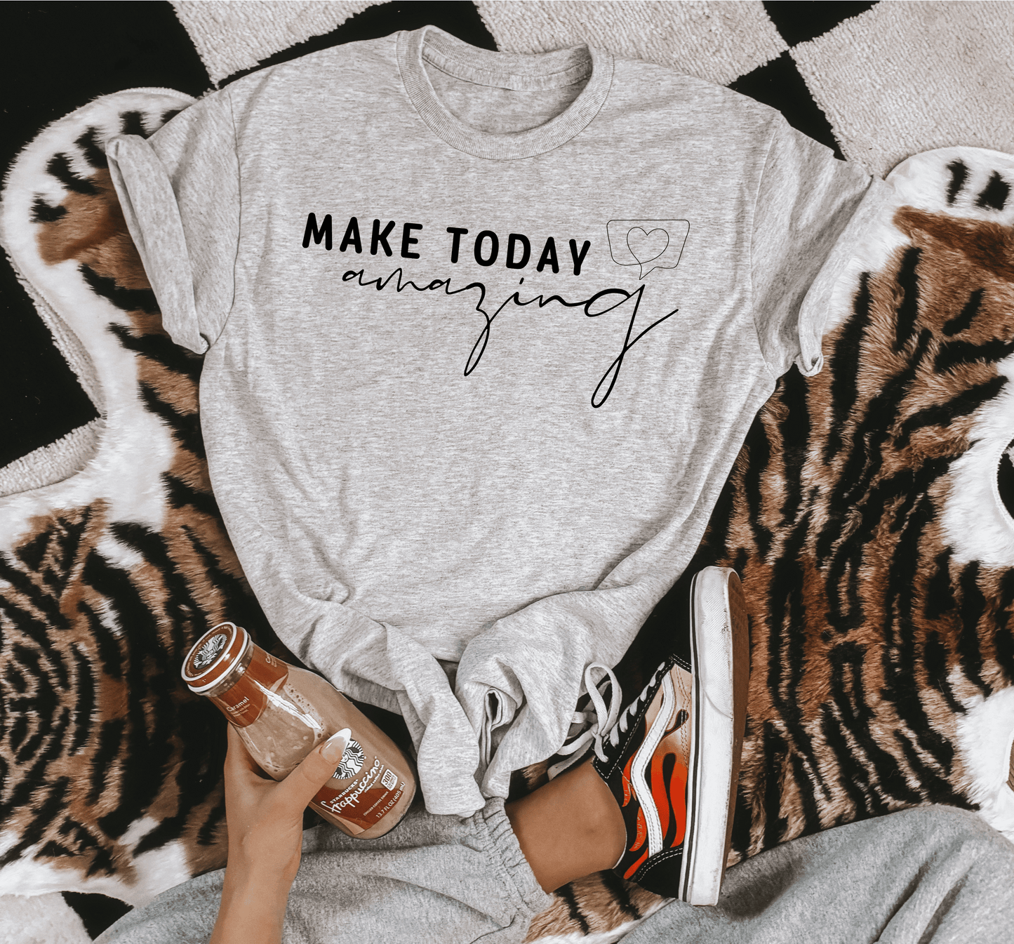 Make Today Amazing- Mental Health Graphic Tee or Graphic Crew