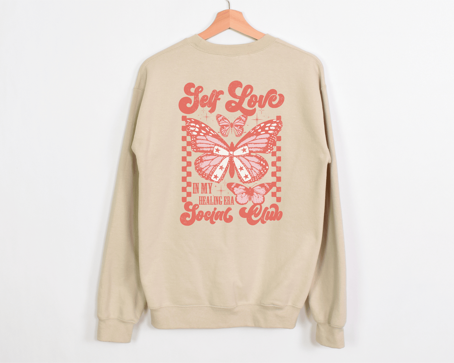 Self Love In my Healing Era- Mental Health Graphic Tee or Graphic Crew