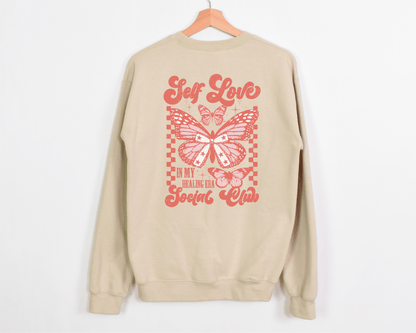 Self Love In my Healing Era- Mental Health Graphic Tee or Graphic Crew