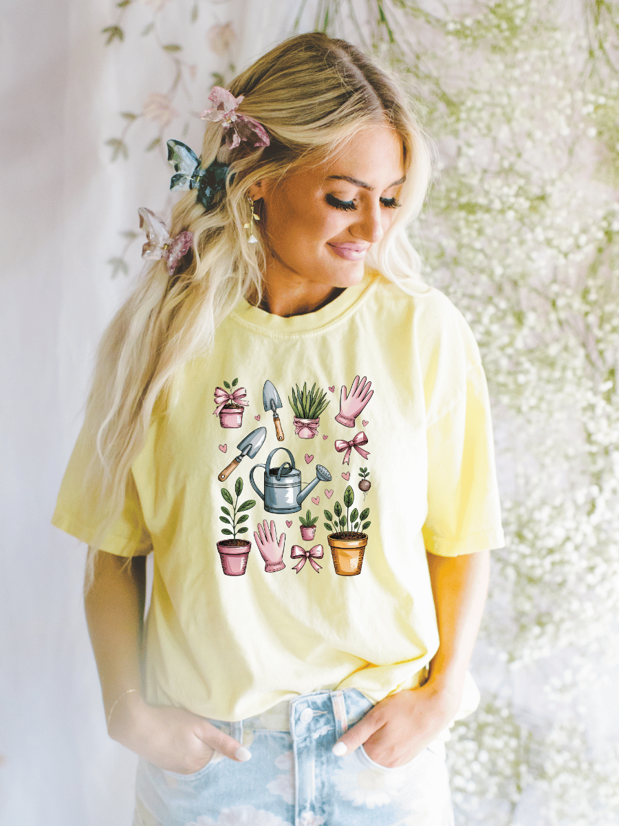 Coquette Gardening Graphic Tee
