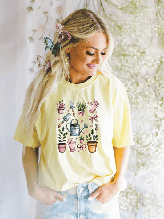 Coquette Gardening Graphic Tee