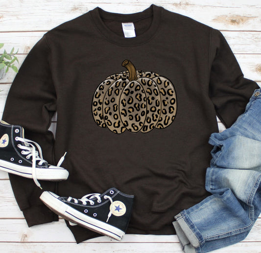 Leopard Fall Pumpkin 👵 Super Soft Fleece